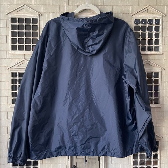Vintage Dannon Unisex Navy Windbreaker - Picture 2 of 4